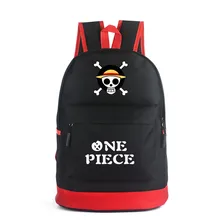 Цельная соломенная шляпа мультфильм аниме школьные сумки рюкзак для ноутбука Mochila черный красный рюкзак подарок для мальчиков девочек путешествия