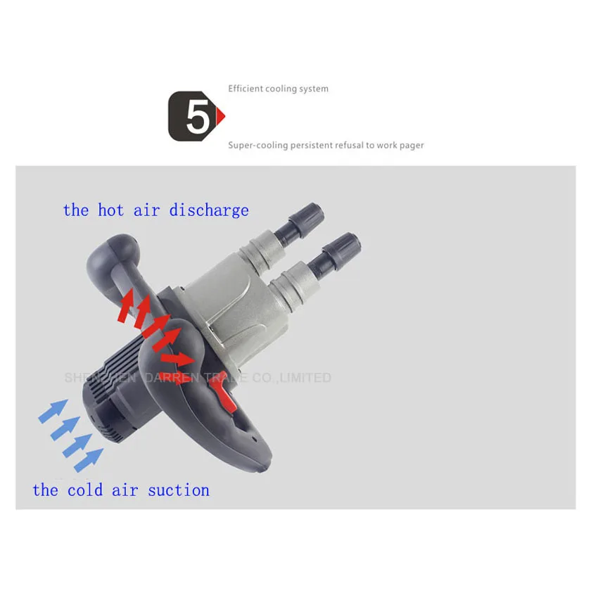 Жидкостный смеситель 1400 Вт Agitator с переменной скоростью Электрический смеситель 2 Agitator Arm (можно смешивать подачу, покрытие, краска, цемент и