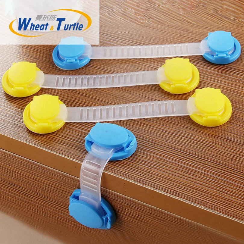 

Baby Children Kids Safety Care Plastic Cabinet Protect Locks Drawer Cabinet Lock Long Style Safety Lock Fridge Cabinet Door Lock