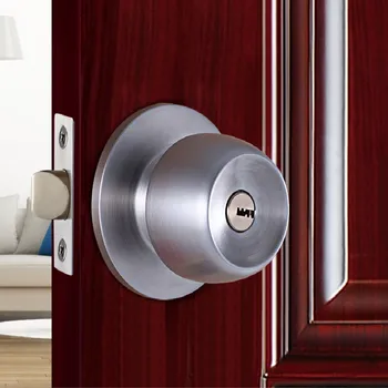 

universal for Center distance 52-65MM door lock stainless steel gate lock door security with key free shipping