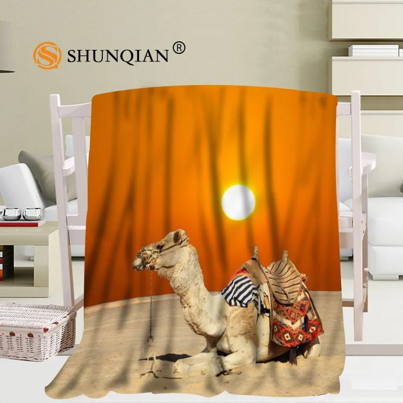 

Camels Blanket Soft Sofa Bed Throw Blanket Kid Adult Warm Custom Blanket 56x80Inch50X60Inch40X50Inch