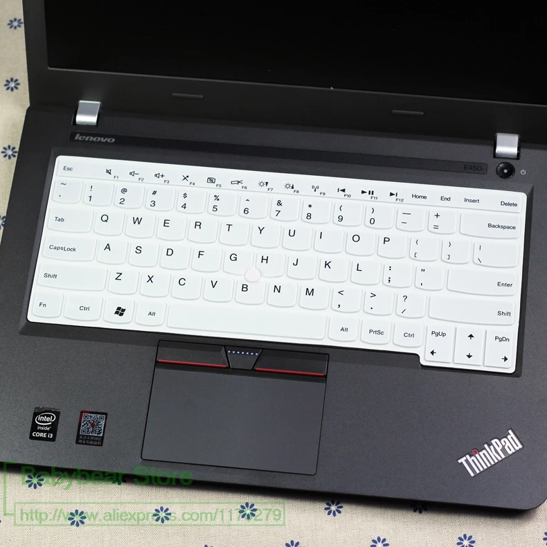 Для lenovo ThinkPad E430 E431 E435 E440 X230 T430 E430C E330 E335 S3 силиконовая для ноутбука Защитная крышка клавиатуры защитная накладка для телефона - Цвет: allwhite