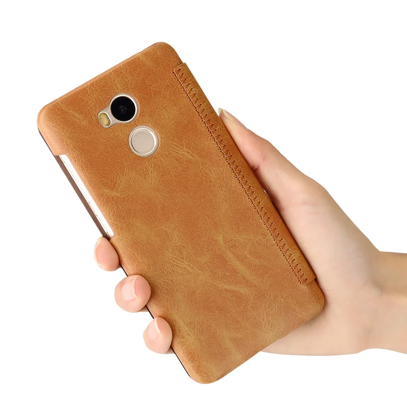 Redmi 4 pro Чехол Флип кожаный xiaomi redmi4 prime 32 ГБ жесткий чехол 64 Гб кошелек qtp redmi Чехол|case