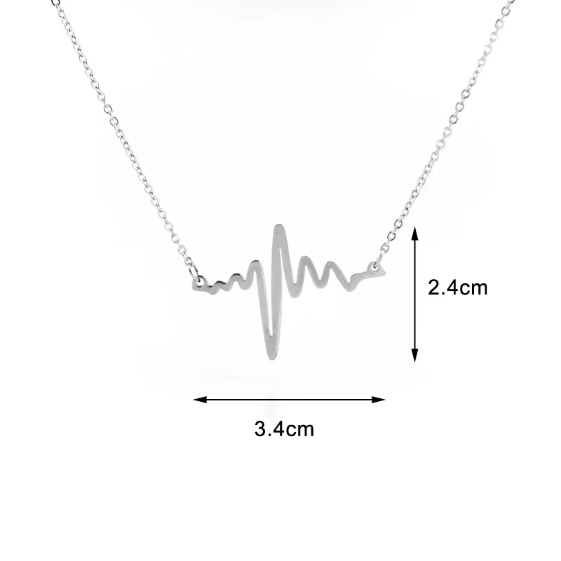 heart beat necklace (2)