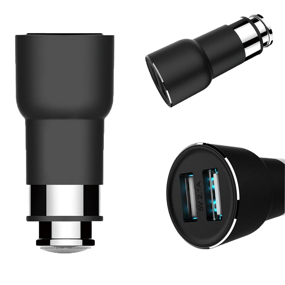 Original For Xiaomi ROIDMI USB Car Charger 5V 3.1A USB Port Phone Charger Quick Charge Android GPS Bluetooth Car Speaker for Car