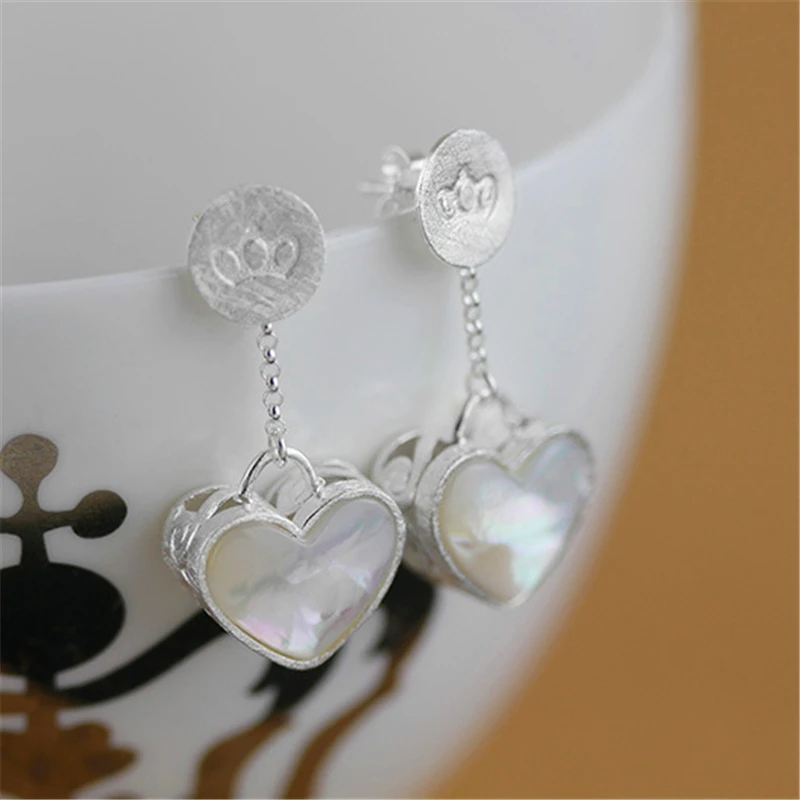 Lotus Fun реальные 925 Серебро Природный оригинальный ручной Fine Jewelry любовь день