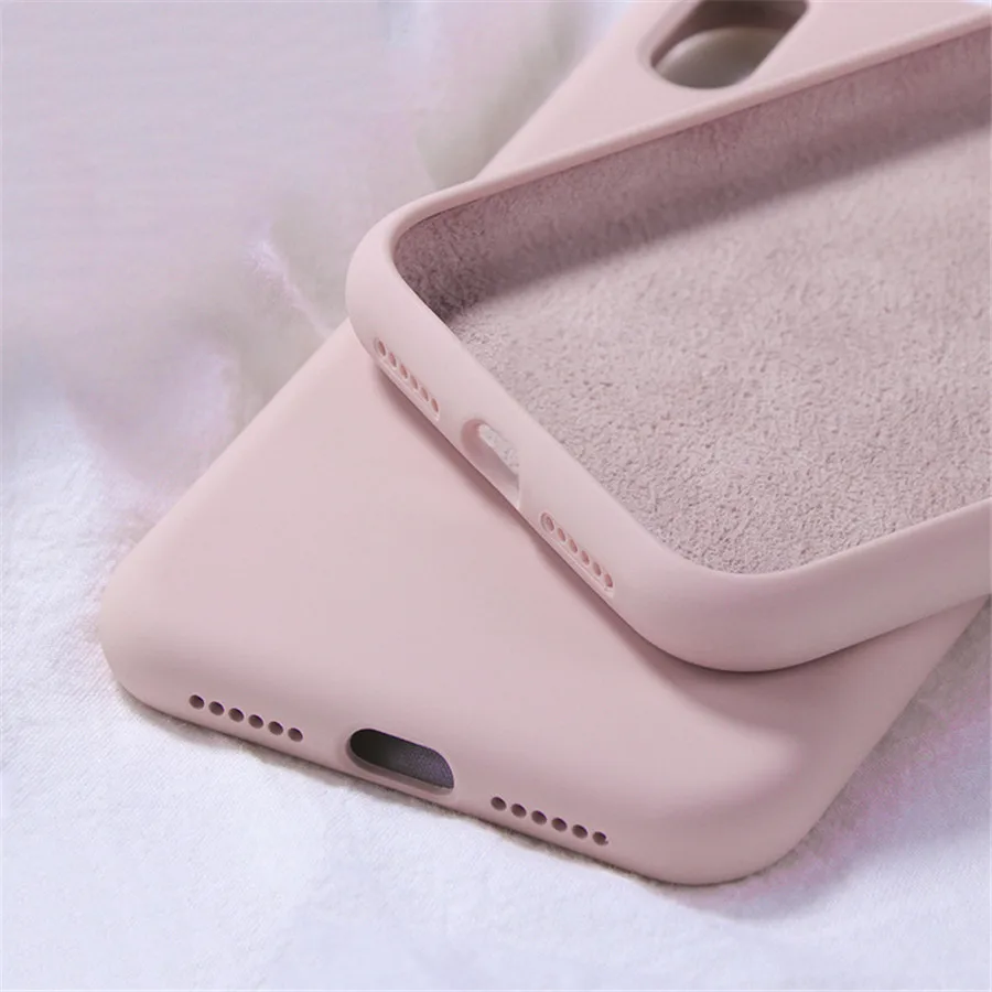 

Original Liquid Silicone Shockproof Full Protective Soft Phone Case For Samsung Galaxy J4plus J6 Plus J8 A6 A750 A70 A50 A20 A10