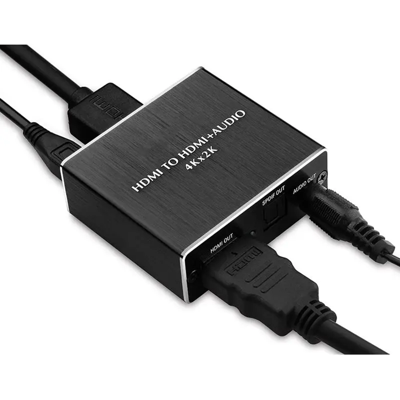 Hdmi аудио экстрактор HDMI к и оптический TOSLINK SPDIF + 3 5 мм стерео конвертер E| |