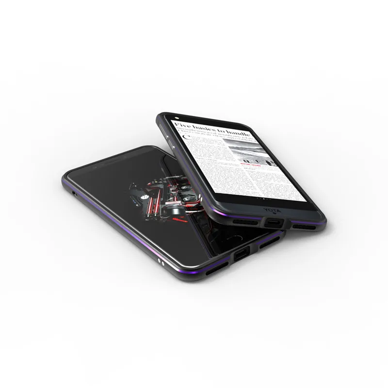 Yotaphone 3 Case Ultra Thin Metal Aluminum Bumper with Screws Frame Case Cover for Yotaphone 3 Yota Phone 3 Luxury Metal Cover