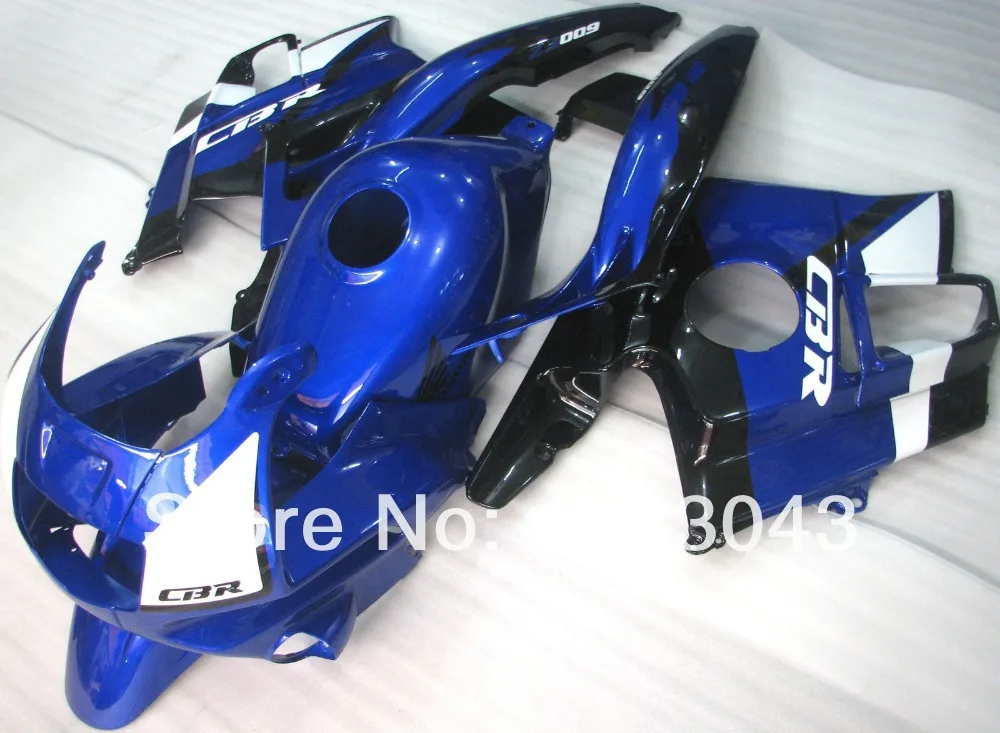 Бак + Обтекатели для HONDA CBR600 F2 91 92 93 94 CBR600F2 1991 1992 1993 1994 CBR 600 синие Черные комплекты