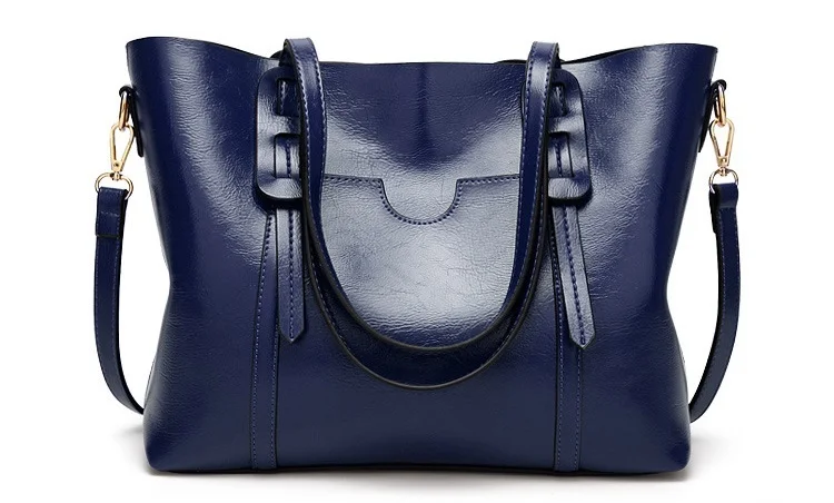 Модная женская сумка-мессенджер через плечо из натуральной кожи, большая сумка-тоут, женские кожаные сумки, женская сумка на плечо C834