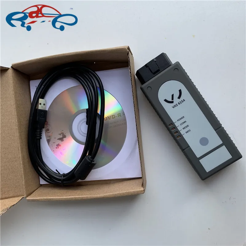 Диагностический инструмент OBD2 VAS6154 ODIS V5.1.3 Bluetooth версия UDS сканер VAS 6154 OKI полный чип