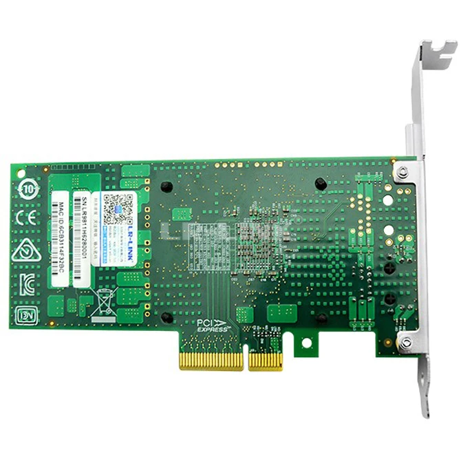 LR-LINK 9811BT 10 Гб Ethernet карта PCI-E PCI Express X4 сетевая карта адаптер Lan Карта Intel X550-T1 совместимый NIC