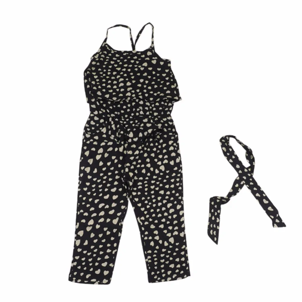 

Fashion New Baby Girls Overalls Kids Jumpsuit Strap Romper Polk Dot Harem Pants Princess Trouser Costume 2-8Y