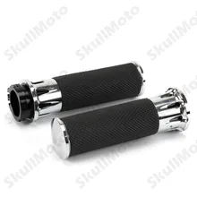 Мотоцикл Handvat хромированная огранка Fusion CNC 25 мм " Руль рукоятки для Harley Dyna Touring FXD FLHT CVO Sportster 883 1200