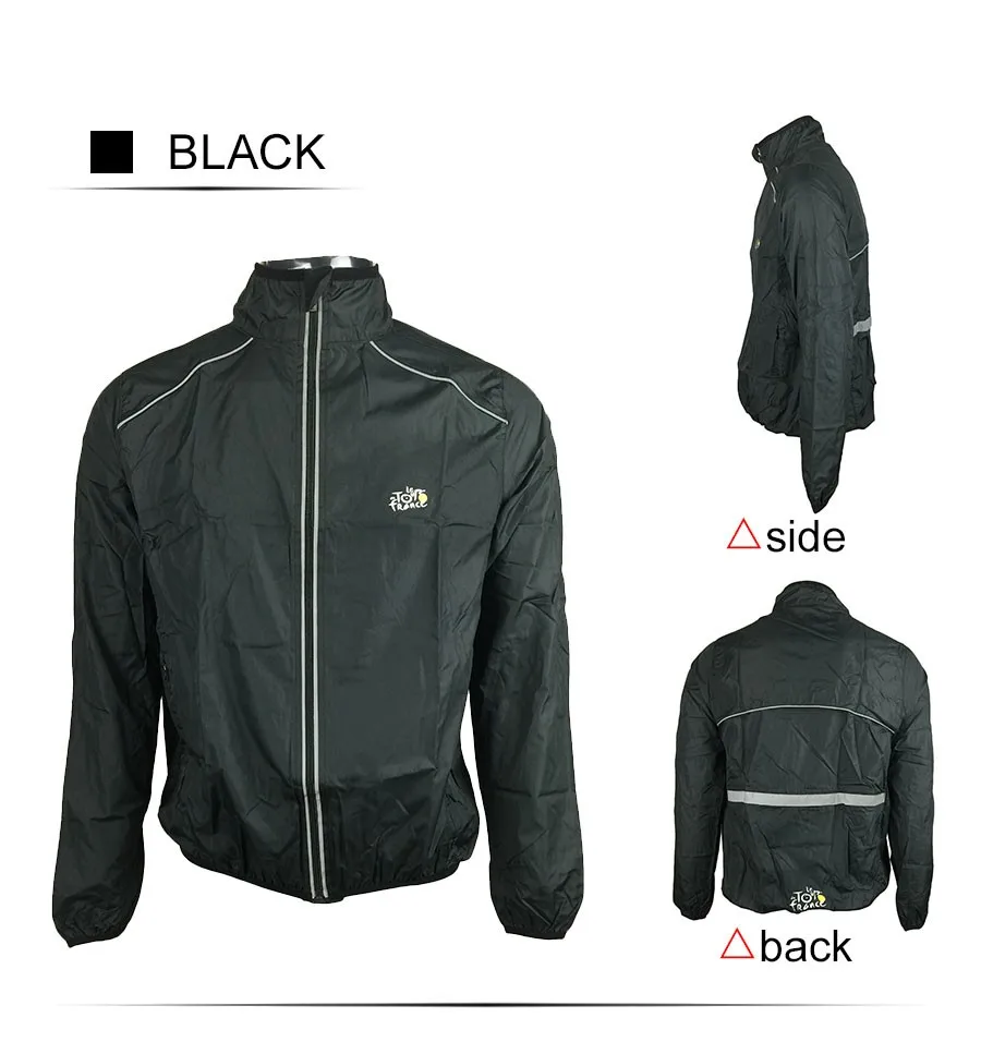 Горячая Распродажа, велосипедная Джерси с длинным рукавом для мужчин и женщин, куртки для велоспорта, дышащая ветрозащитная штормовка, дождевик