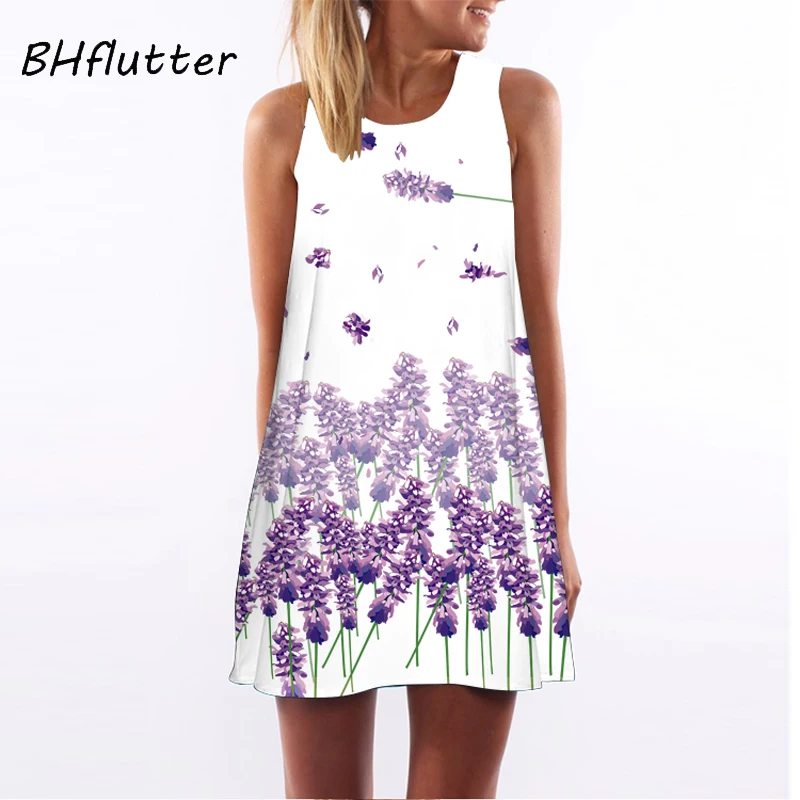 BHflutter Robe Femme Ete 2018 летнее платье женское Новое модное короткое шифоновое без