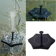 Солнечная энергия птица ванная фонтан воды плавающий маленький садовый пруд декор для дворика Прямая 3,29