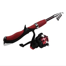 POINT BREAK Rod Combo 1.4 M High Quality Professional Fine Fishing Ultrashort Convenient Rod Fishing Reels Combination