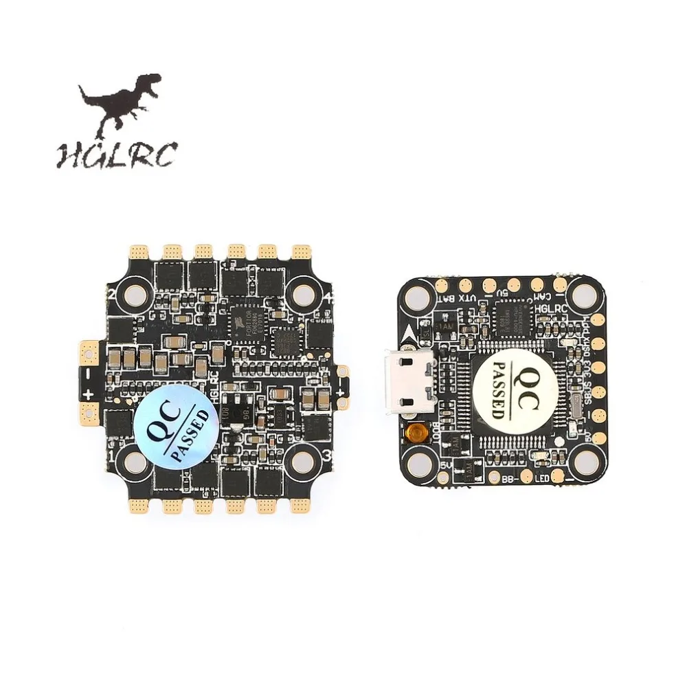 

HGLRC XJB F428 Micro F4 AIO OSD BEC Flight Controller DSHOT Flight Control Tower Flytower 20x20mm &28A Blhel_S BB2 2-4S 4 in 1