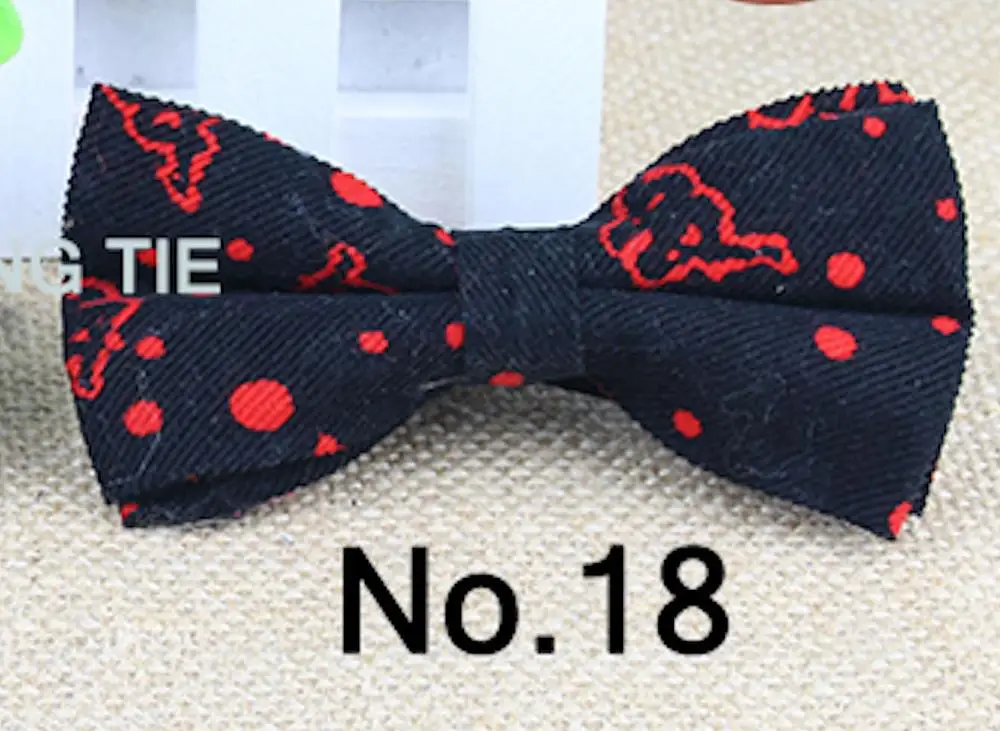 Новые модные однотонные микро замшевые галстуки-бабочки для жениха, кожаные мужские клетчатые мягкие галстуки-бабочки для мужчин, мужские свадебные галстуки-бабочки - Цвет: No.18