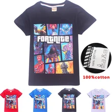 

comfortable Summer T Shirts Teenage Battle Royale Legend Gaming Pattern Tops Baby Girls Boys T-shirt Kids Clothes 8 12 14 Years