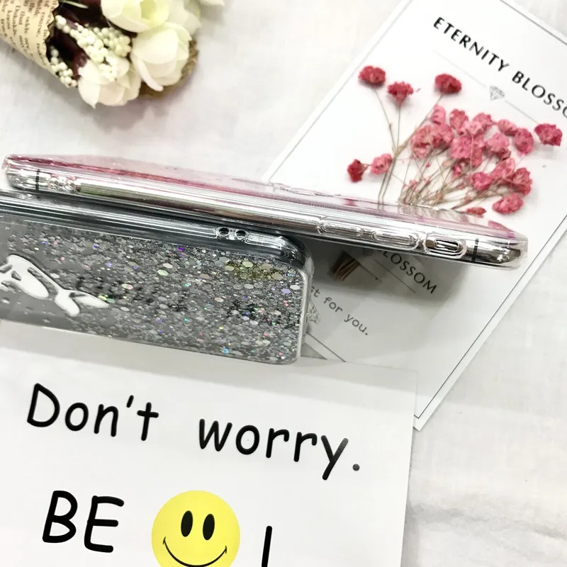 Tfshining 3D Cartoon Alice Princess Mermaid Phone Case For iPhone 8 7 6S 6 Plus Cute Back Cover Clear Case For iphoneX Xs Max XR (10)