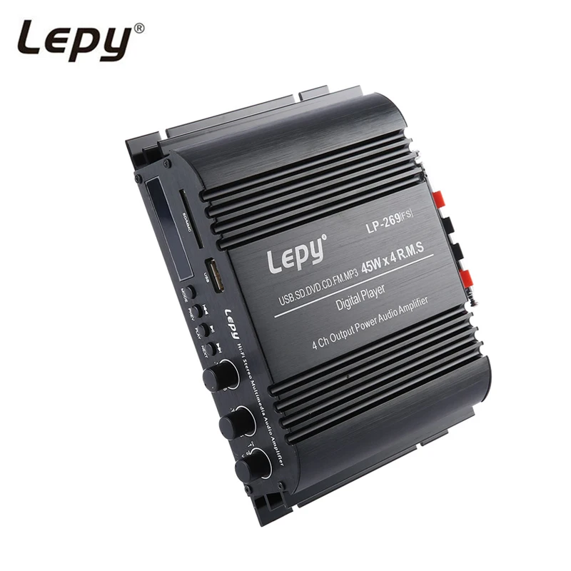 87.5-108Mhz USB Motorcycle Speaker Electronic Tuning FM Radio with LCD Display