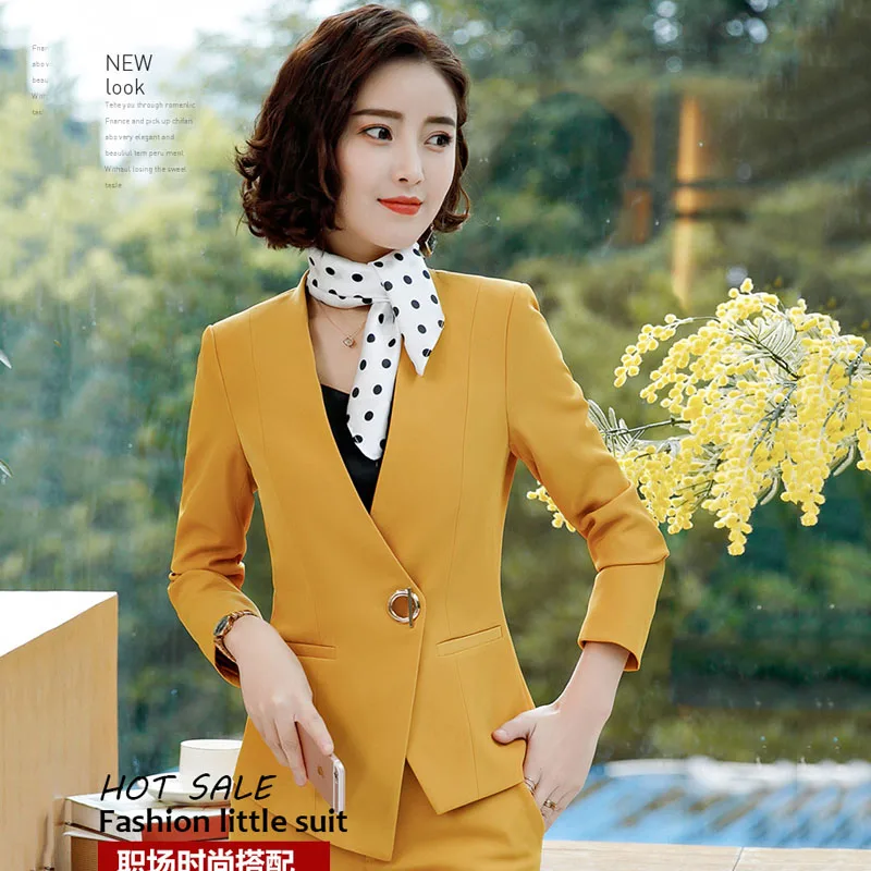 1pcs Women Slim fit Blazers coats 2019 Summer cotton blend irregular Small Suits jackets ladies Skinny Office Blazers Suits coat