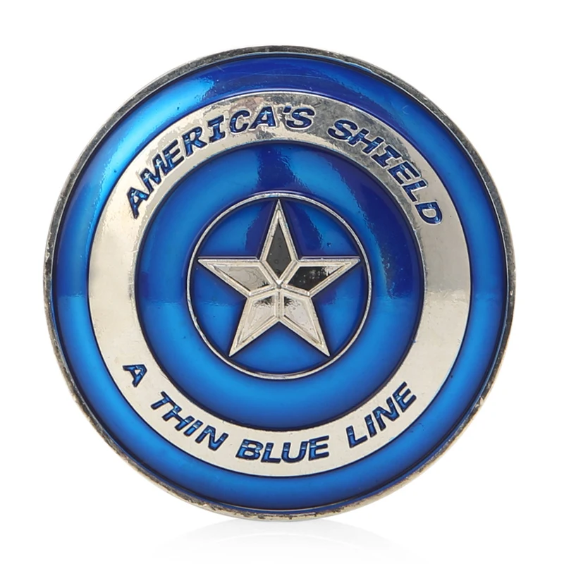 

Children Love Interesting America's Shield Design Commemorative Coin Zinc Alloy Commemorative Coin Collection Gift