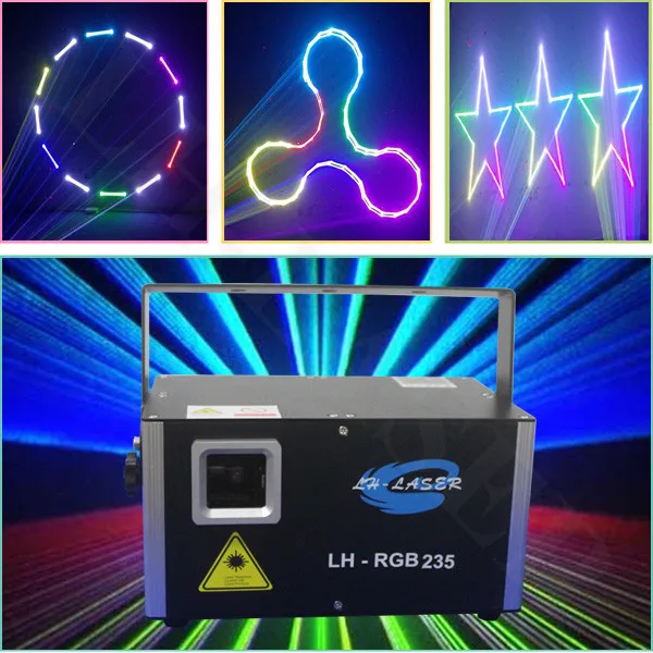 DMX+ILDA+SD+2D+3D Multi color 1.5w rgb laser light/dj lights/stage