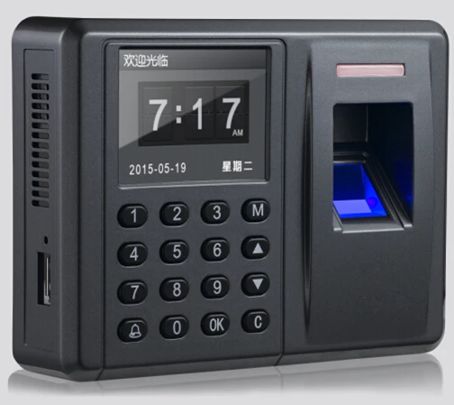 

Free shipping USB Fingerprint Standalone Access Control F5 Time Attendance Access Control Color Screen
