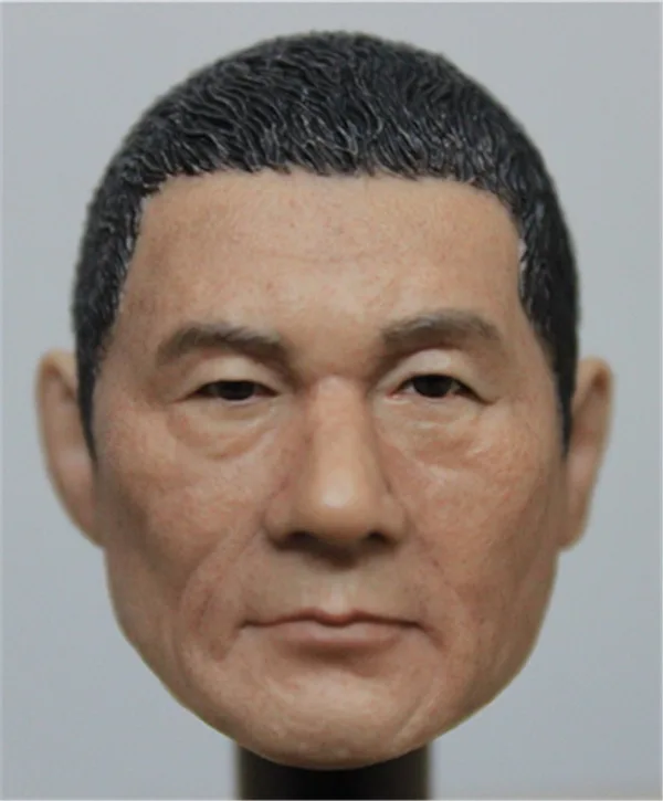 Brand New 1/6 Масштаб Глава Sculpt Японии Директор Китано Такеши Лепить Аксессуары для 12