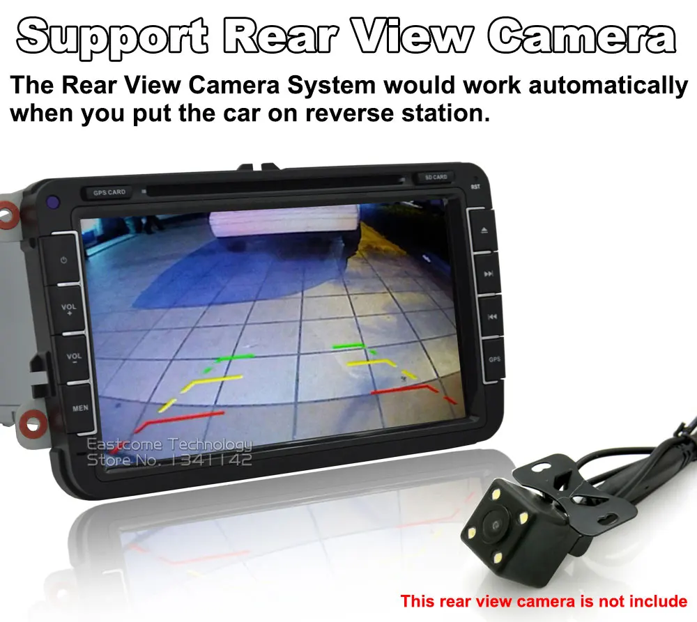 Perfect Octa Core Android 6.0 Car DVD For Volkswagen VW Tiguan Touran Caddy Amarok Golf EOS Beetle Magotan Bora With Backup Camera Radio 10