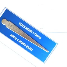 Сталь 1-15 мм конический измерительный щуп щель отверстие метрическая система мер инструмент метрическая система и английская система