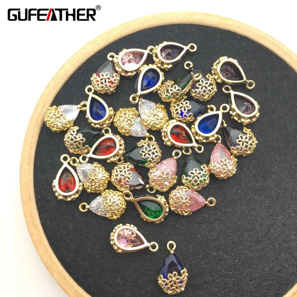 GUFEATHER M277 ювелирные аксессуары изделия изготовление ювелирных изделий diy 18k