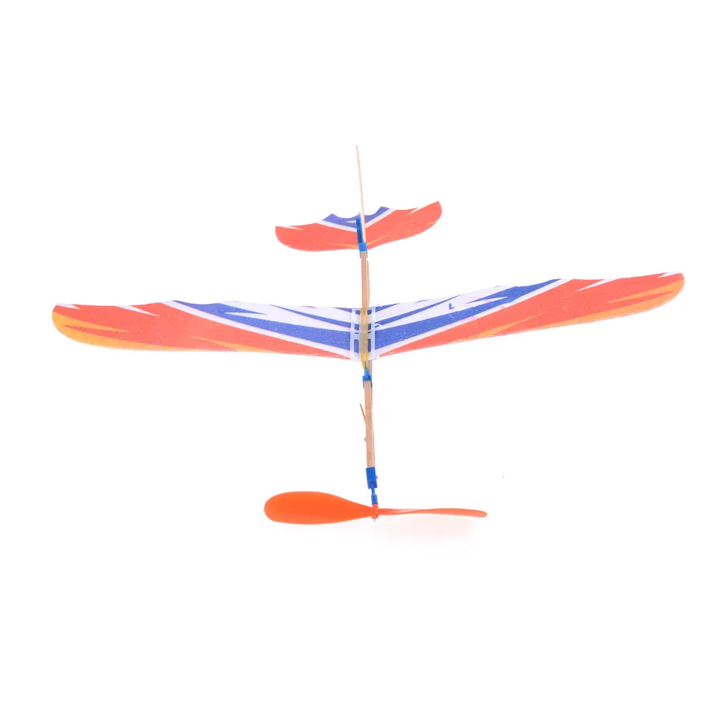 DIY ручной работы эластичная резинка питание DIY Пена комплект модели самолета обучающая игрушка Горячая Распродажа