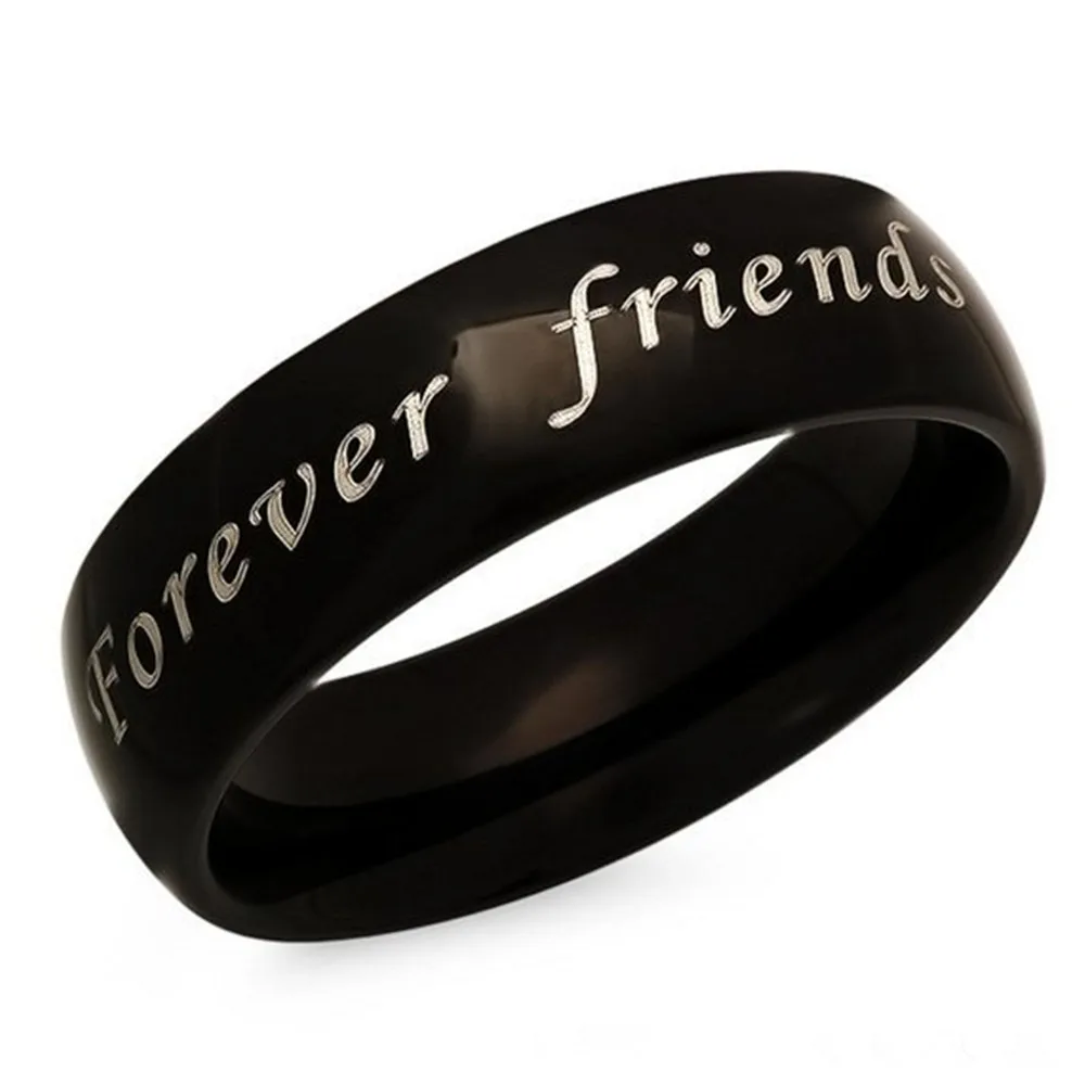 Regalo Anillos De Amistad Hombre Y Mujer Anillos Mujer Anillo De