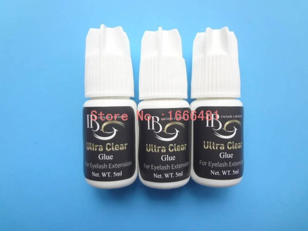 3 pcs/lot Clear Glue for Eyelash Extensions Strong Adhesivein Eyelash