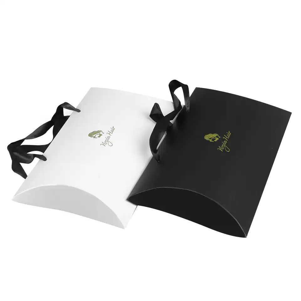1pc Oem Gift Packing Box Custom Logo Hair Wrap Bundle Shoes Candy