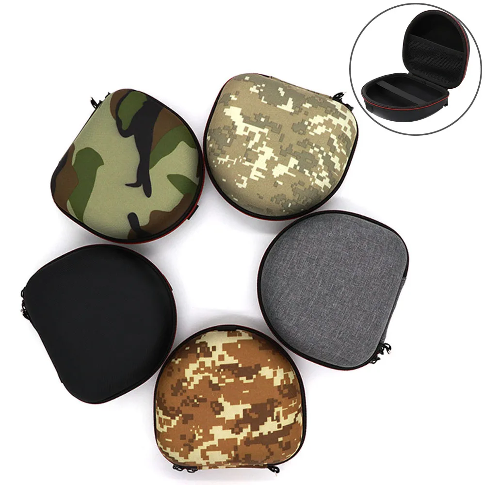 

Shockproof Folded Headphone Hard Case EVA Bag for Marshall Major I II III with Inner Mesh Pocket Camo Carabiner Protective Case