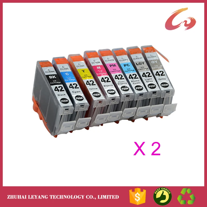 free shipping 3 sets compatible for canon CLI 42 CLI42 ink cartridge for Canon Pixma Pro 100