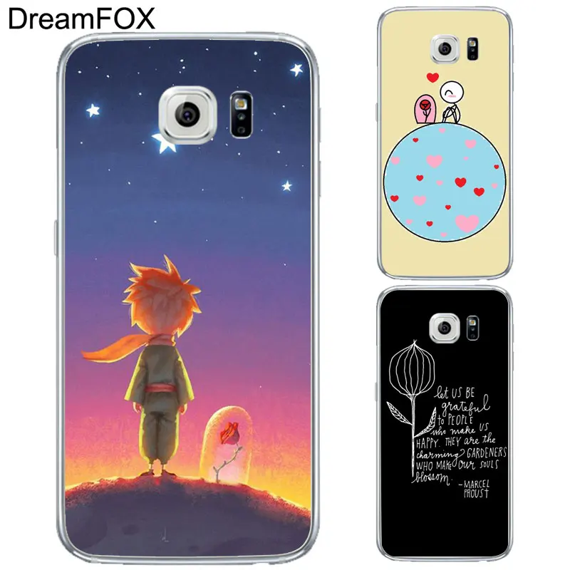 DREAMFOX L260 Little The Fox Мягкий силиконовый чехол из ТПУ для Samsung Galaxy S5 S6 S7 S8 S9 S10 5G S10E Lite Edge