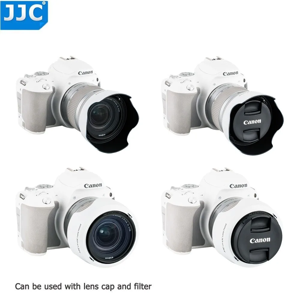 JJC в форме цветка байонетная бленда объектива для Canon EF-S 18-55 мм f/3,5-5,6 IS STM объектив заменяет EW-63C