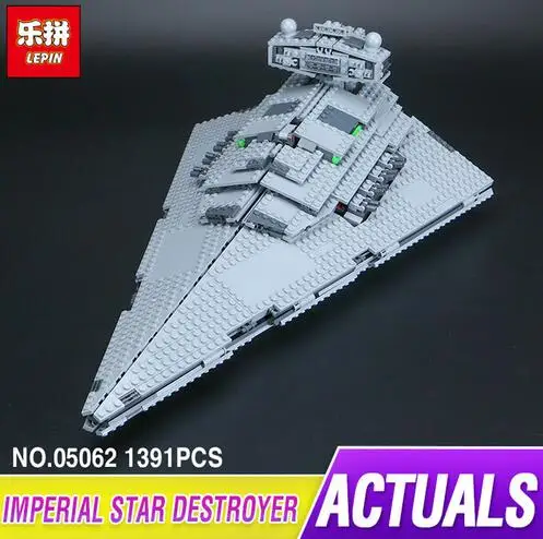 

Lepin 05062 The Imperial Super Star Destroyer Set Educational Building Blocks Bricks Compatible Toy Gift 75055