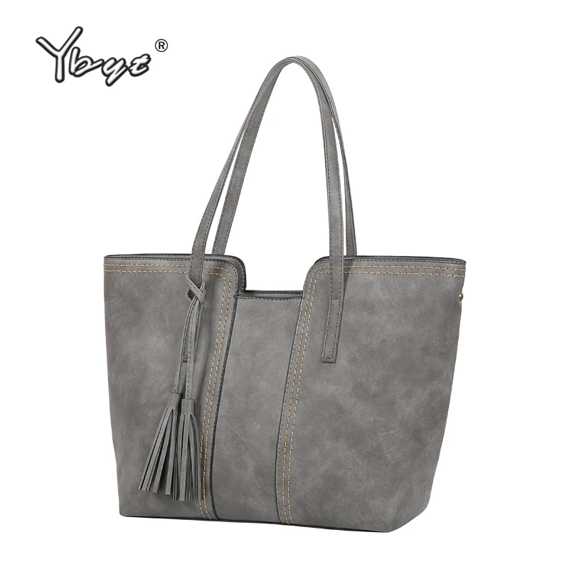 YBYT Brand 2017 New Vintage Casual Large Capacity Women Handbags Hotsale Ladies Shopping Bag Shoulder Messenger