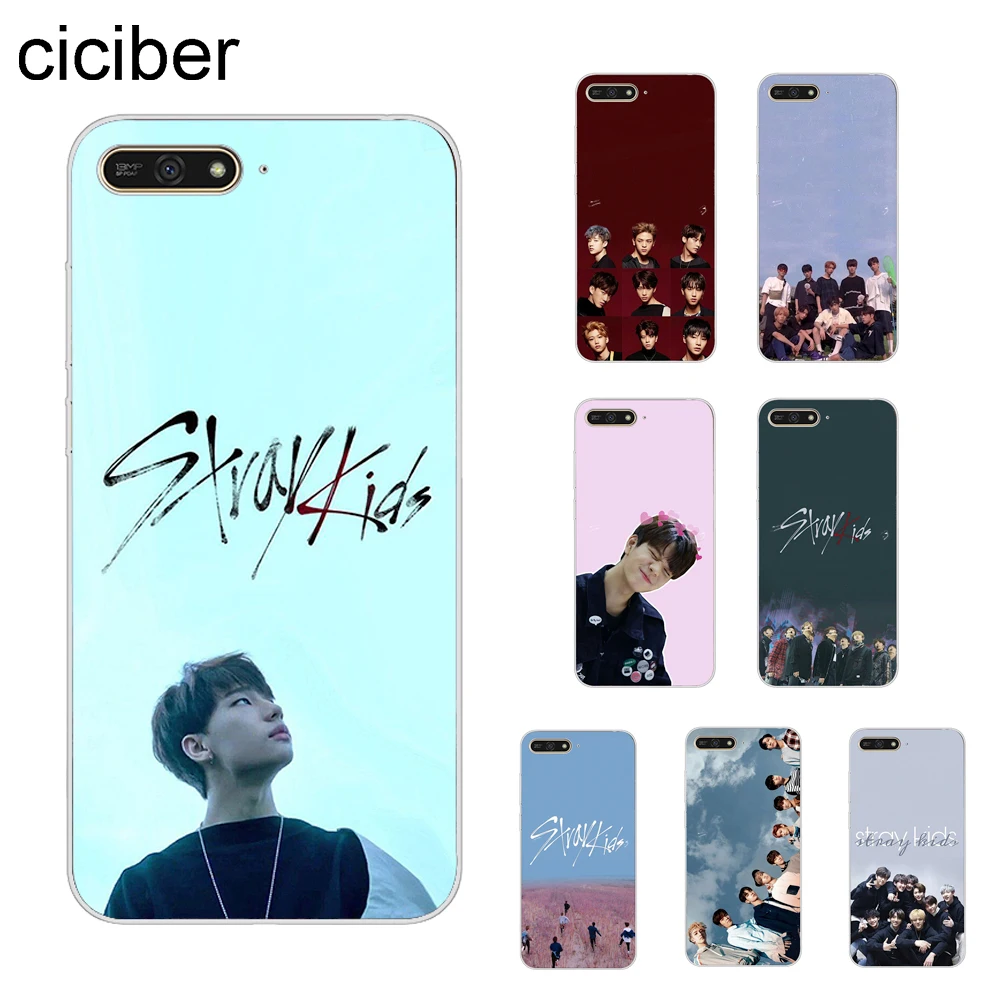 

ciciber Pop Stray Kids Cover For Huawei Y9 2019 Y9 2018 Y7 Prime Y6 2018 Y6 Pro 2017 Y5 2017 Phone Case Soft TPU Coque Fundas