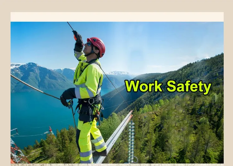 Bauskydd Men Working Pants Reflective High visibility Multi-pockets Work Trousers With Knee Pads Workwear Safety Cargo Pants (11)