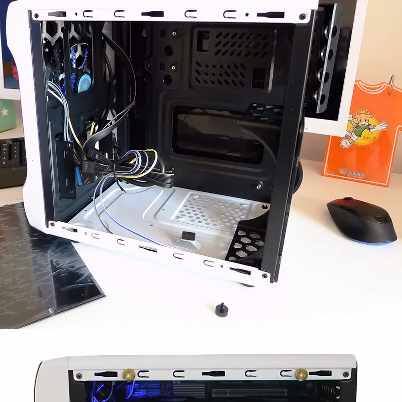 GloryMaster DIY настольный компьютер для Intel I3 I5 мини ПК супер игровой чехол HTPC Чехол Поддержка GTX 750Ti 1080 P