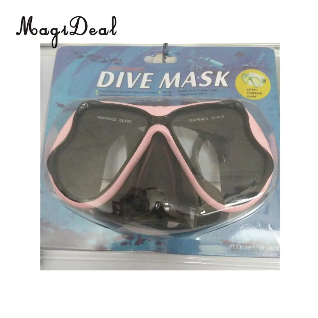 Snorkeling Scuba Dive Mask,Tempered Glass Goggles Anti Fog Liquid Silicone For Adult Women Men Freediving Swimming Surfing
